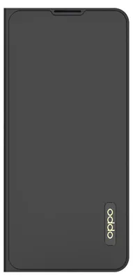 Image de OPPO OPR6FLIPNOIR - OPPO Flip CoverPolyuréthaneReno 6 Noir