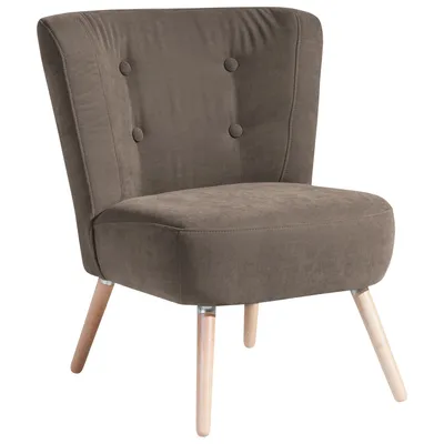 Produktbild von Max Winzer Sessel Neele - Velourstoff sahara - Maße: 69 x 68 x 80 cm