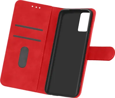 Produktbild von Avizar, Kunstleder-Klappetui mit Standfunktion für Samsung Galaxy A33 5G, Rot