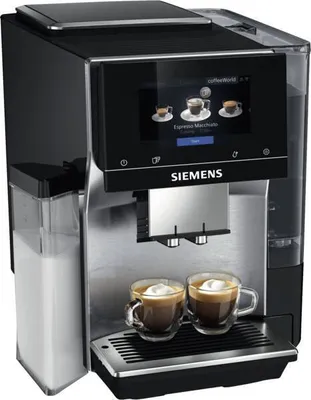 Produktbild von Siemens Kaffeevollautomat TQ713D03 Edelstahl-Schwarz
