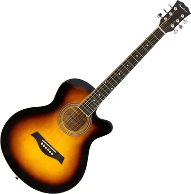 Zdjęcie produktu dla Pasadena SG026C-38 Vintage Sunburst Gitara akustyczna Jumbo