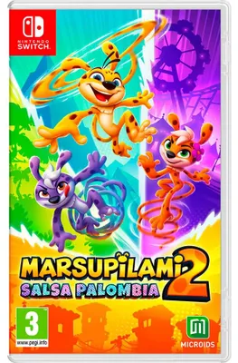 Immagine prodotto di Giochi Nintendo Switch, Marsupilami, 2 confezioni, Palombia, PAL, PAL