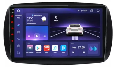 Zdjęcie produktu dla Radio Android do Smart 453 Fortwo (2014-2020) Carplay