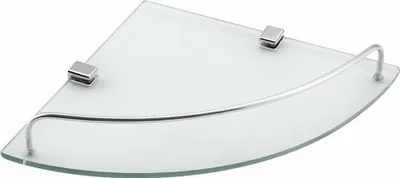 Obrázek produktu pro Skleněná police RUMBA 250x42x250 mm, čiré sklo