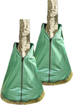 Immagine prodotto di Novatool 2x sacchi per l'irrigazione degli alberi 75 litri sacchi verdi per l'irrigazione in robusto PVC sacchi per l'irrigazione degli alberi sacchi per l'irrigazione degli alberi sacchi per l'acqua albero