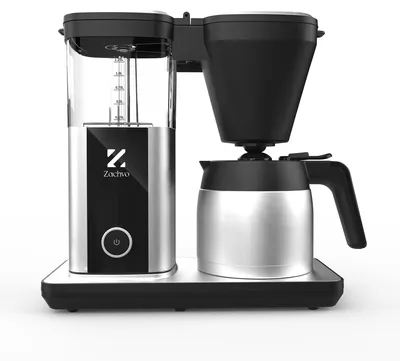 Kaffeemaschine mit Edelstahlfilter 1,25 l, 1550 W, schwarz