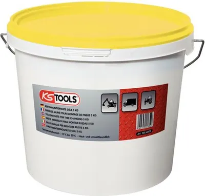 Produktbild von KS TOOLS Reifenmontagepaste 100.4005 5kg 5375g