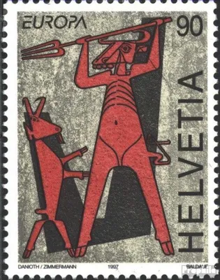 Produktbild von Briefmarken Schweiz 1997 Mi 1615 (kompl.Ausg.) postfrisch Sagen und Legenden