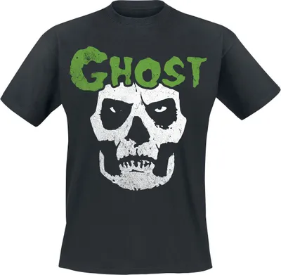 Produktbild von Ghost T-Shirt Herren Skull schwarz S