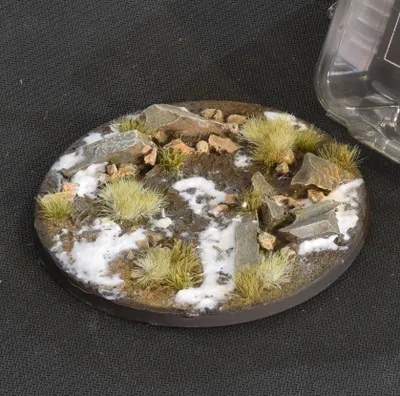 Produktbild von Gamers Grass 100mm Winter Base, rund