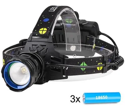 Produktbild von LED-Lampe für Nachtfischen, USB-Ladung, Wasserfest, Zoom