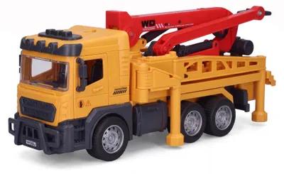 Produktbild von Wiky Vehicles Baufahrzeug mit Wasserspritze Licht und Sound 28 cm Schwungantrieb