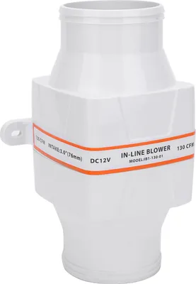 Obrázek produktu pro 3palcový řadový lodní dmychadlo, tichý a výkonný ventilátor pro jachty a karavany