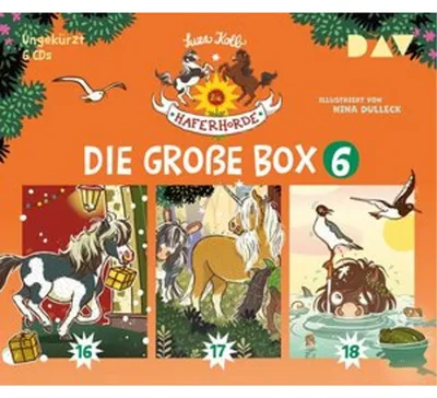 Produktbild von Die Haferhorde - Die große Box 6 (Teil 16-18)