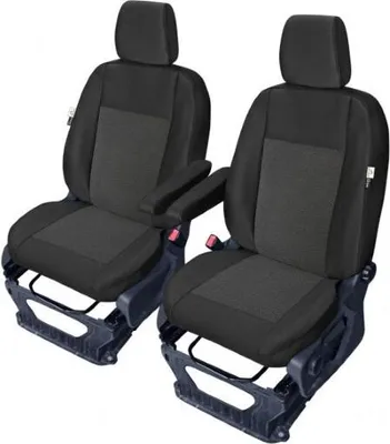 Produktbild von Ford Tourneo Custom ab 06/2018 Maßgeschneiderte Front Sitzbezüge Sitzschner Fahrersitzbezug Beifahrersitzbezug