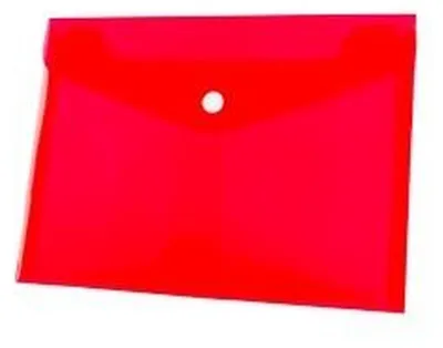 Image de Enveloppe A5 PP rouge. (12 pièces) BT610-C