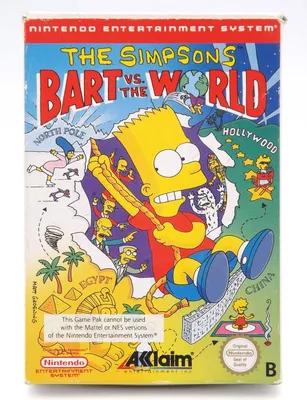 Produktbild von The Simpsons Bart vs. The World