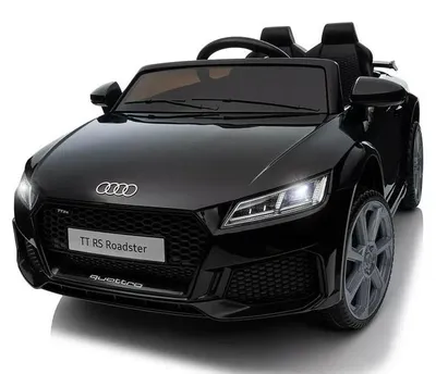 Produktbild von Audi TT RS - Kinder Elektroauto - 12V - mit Fernbedienung - Schwarz