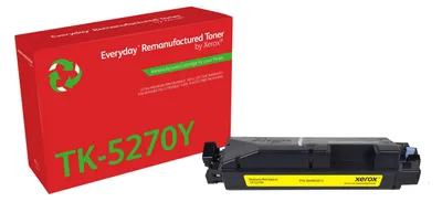 Produktbild von Everyday - Gelb - kompatibel - Box - wiederaufbereitet - Tonerpatrone (Alternative zu: Kyocera TK-5270Y) - Green World Alliance Rückgabeprogramm