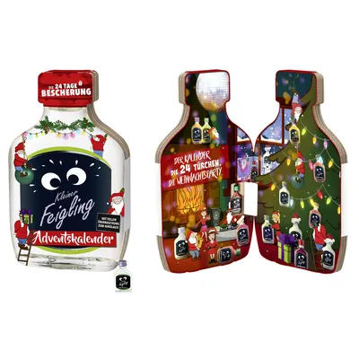 Produktbild von Kalendarz adwentowy Little coward z 24 małymi butelkami 480 ml