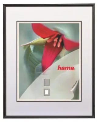 Produktbild von Hama Sevilla, Einzelbilderrahmen, Kunststoff, Schwarz, 30 x 45 cm, 400 mm, 17 mm