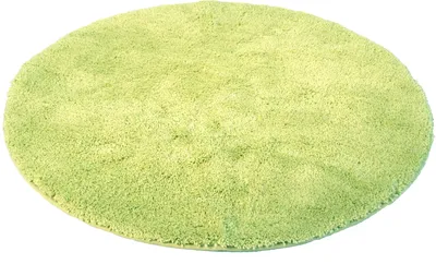 Produktbild von Mikrofaser-Badematte 90 cm rund,  Kiwigruen 90cm