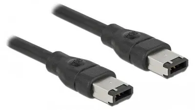 Image de Delock 82573 FireWire-Kabel Delock FW400 6pin -> FW400 6pin St/St 1,00 retail