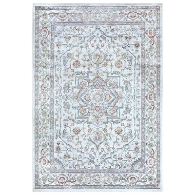 Zdjęcie produktu dla Dywan 200x290cm tradycyjny, klasyczny wzór do salonu, kremowy wielokolor