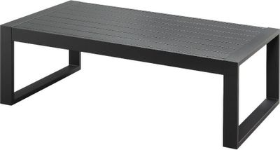 Garten-Beistelltisch - Aluminium - Anthrazit - MOLOKAI von MYLIA