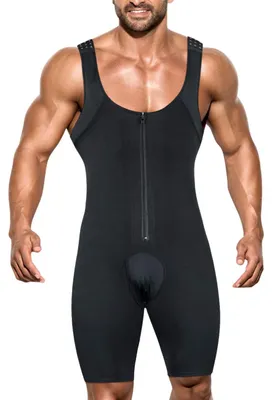 Produktbild von NonEcho Herren Shapewear Bauchkontrolle Ganzkörperformer Schlankheitsbody Übergr