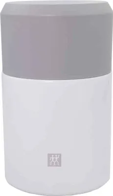 Produktbild von ZWILLING Thermo, Brotdose, Erwachsener, Grau, Weiß, Edelstahl, Einfarbig, Rund