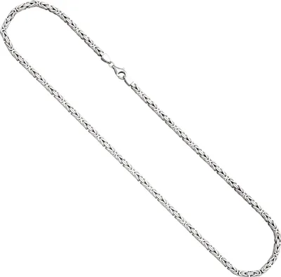 Produktbild von Königskette 925 Silber diamantiert 3,9 mm 60 cm Kette Halskette