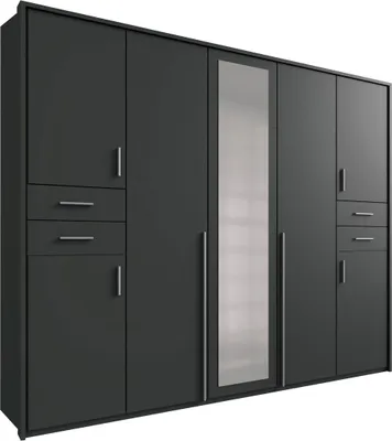 Produktbild von Kleiderschrank Vegas Schlafzimmerschrank Ausführung wählbarGraphit