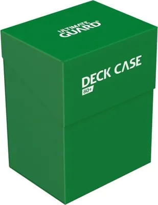 Produktbild von Ultimate Guard Deck Case 80+ Standardgröße Grün