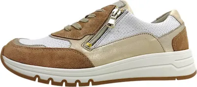 Immagine prodotto di Scarpe da trekking da donna Waldläufer modello H-April, scarpe stringate, colore bianco, adatte al tempo libero