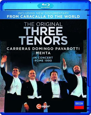 Obrázok produktu pre Francesco Cilea (1866-1950) - Die drei Tenöre in Concert, Rom Juli 1990 (mit Dokumentation "From Caracalla to the World") - - (Blu-ray Video / Classic)