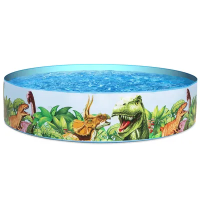 Immagine prodotto di Piscina fissa Bestway Fill 'N Fun "Dinosaurous", 183x38 cm - rotonda - 749 l; 55022