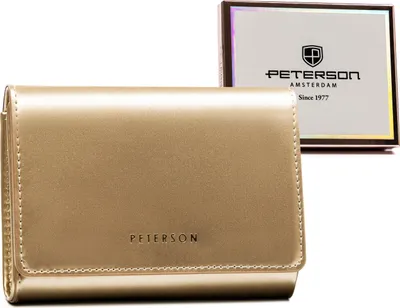 Produktbild von Peterson Brieftasche für Frauen Dembele glänzendes Gold One size