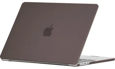 Produktbild von Mobigear Schutzhülle für MacBook Air 13 Zoll (2022-2026), Hartschalenhülle, MacBook Case - Grau - Modell A2681 / A3113 / A3240 / A3449