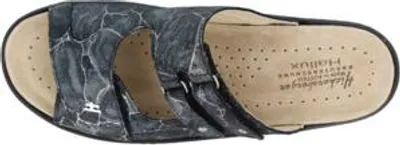 Produktbild von Hickersberger Hallux Pantoletten in Übergrößen Blau 6182-7020 große Damenschuhe