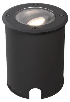 Image de HOFTRONIC - Spot au sol LED 5W IP67 Noir dimmable inclinable GU10