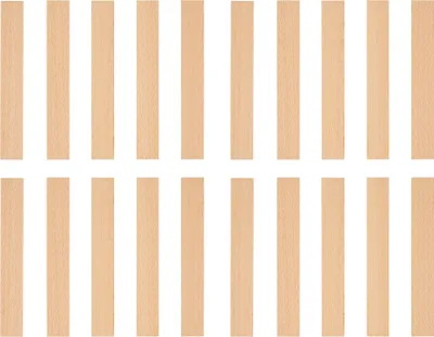 Obrázek produktu pro Dřevěné knoty do svíček, 140 x 20 x 1 mm, 20 kusů