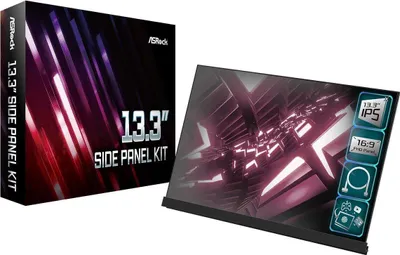 Obrázok produktu pre ASRock 33.00cm 13" 3 33.8cm Side Panel Kit retail 90-MCA100-00UARF