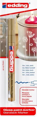 Produktbild von Edding - Ölbasierter Paintmarker 751 1-2mm gold, Blisterpackung mit 1 Stück | 10 Stück