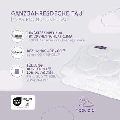 Träumeland Babydecke TAU 100 x 135 cm
