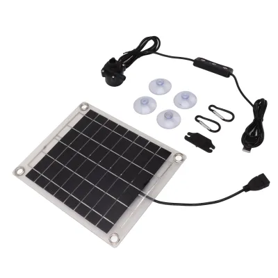 Zdjęcie produktu dla Zestaw solarnej pompy wodnej, zestaw solarnej pompy wodnej 20 W, zestaw solarnej pompy wodnej do fontanny, zestaw solarnej pompy wodnej do stawu, zestaw solarnej pompy wodnej do kąpieli dla ptaków, zestaw solarnej pompy wodnej do nawadniania, zanurzalna solarna pompa wodna