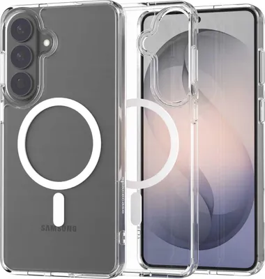Obrázek produktu pro Magnetické pouzdro SPACECASE Clear Mag pro Galaxy S26 Plus, průhledné