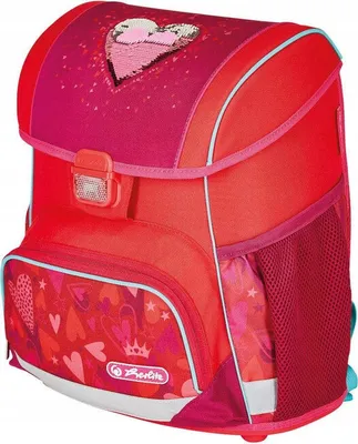 Obrázek produktu pro HERLITZ LOOP SCHOOL BAG SWEET HEART flitrové srdce