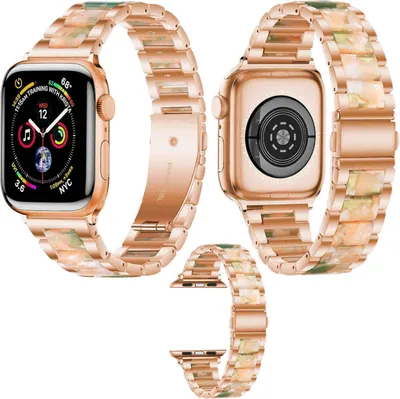 Produktbild von Für Apple Watch Series 11 10 46mm / Ultra 3 2 1 49mm / 9 8 7 45mm Metall / Harz Armband