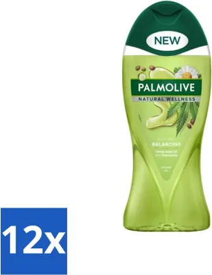 Produktbild von Palmolive - Natural Wellness - Duschgel - Ausgleichend - Entspannend & Frisch - 250 ml - Vorteilspack - 12 Stücke